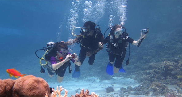 Scuba Diving at Aquarius